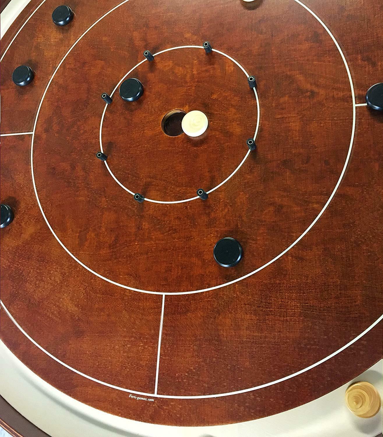 Crokinole (Marron) Zoom