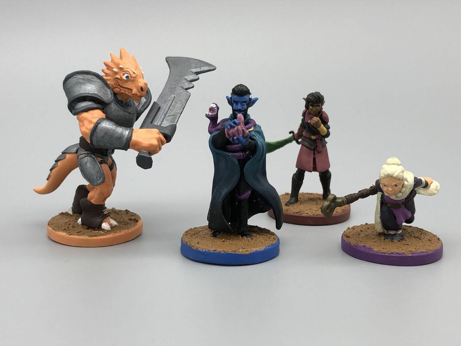 Clank ! Legacy: Acquisitions Incorporated - The « C » Team Pack Figurines