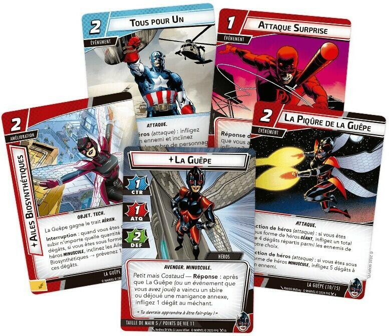 Marvel Champions: Le Jeu de Cartes - Wasp Cartes