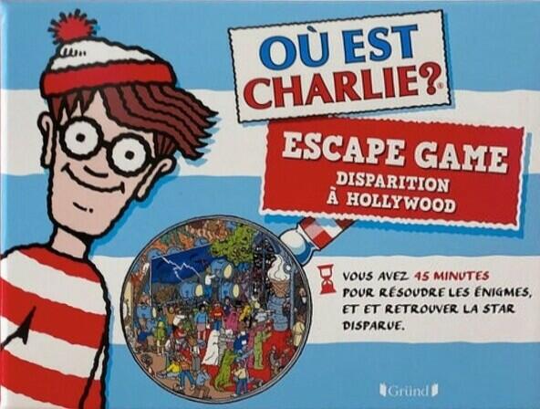Escape Game: Où est Charlie ? Disparition à Hollywood Cover