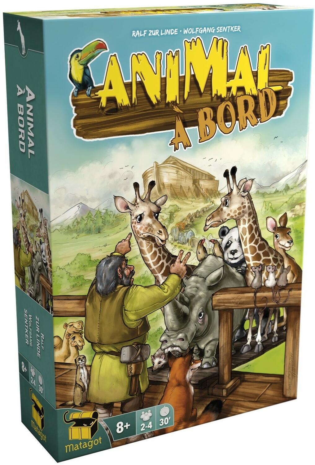 Animal à Bord Cover 3d