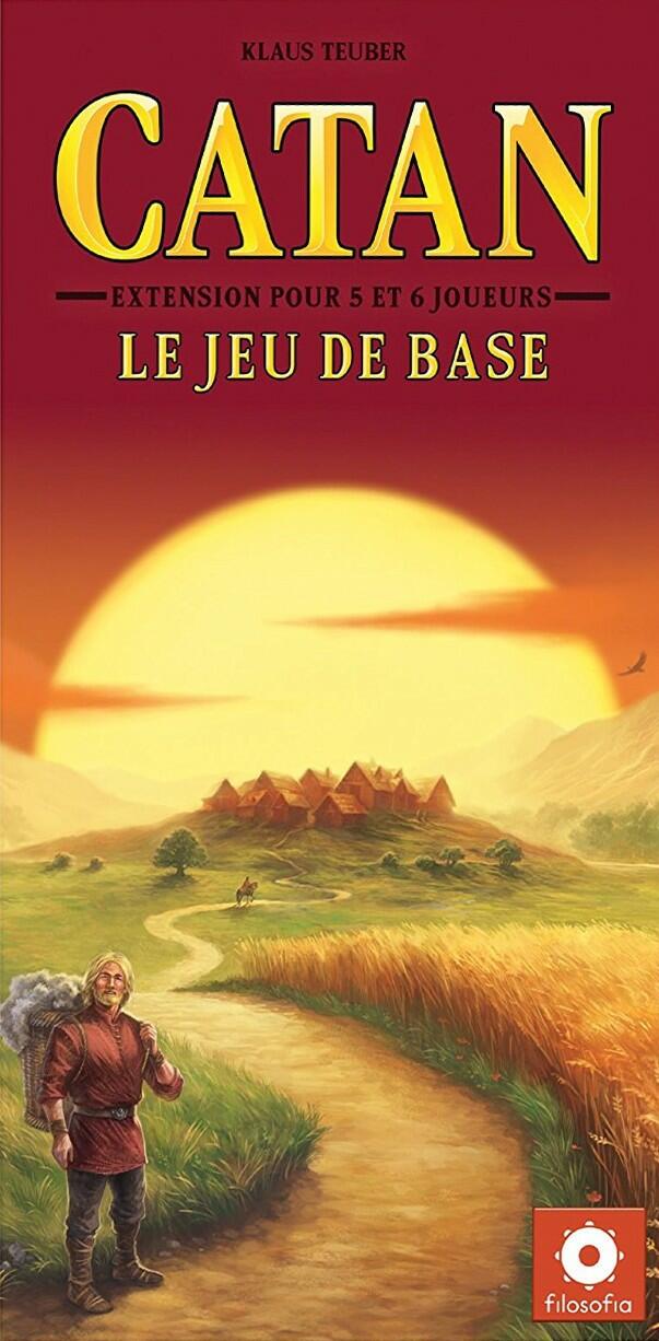 Catan: Le Jeu de Base - 5 et 6 Joueurs 2015 Cover