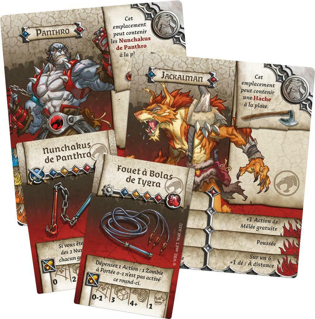 Zombicide: Black Plague - Thundercats Pack 2 Eclate