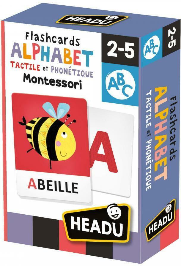 Alphabet Tactile et Phonétique: Montessori Cover 3d