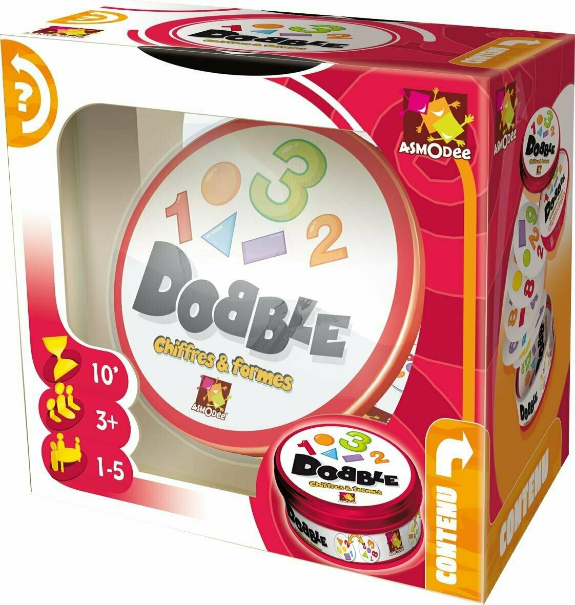 Dobble: Chiffres et Formes Cover 3d
