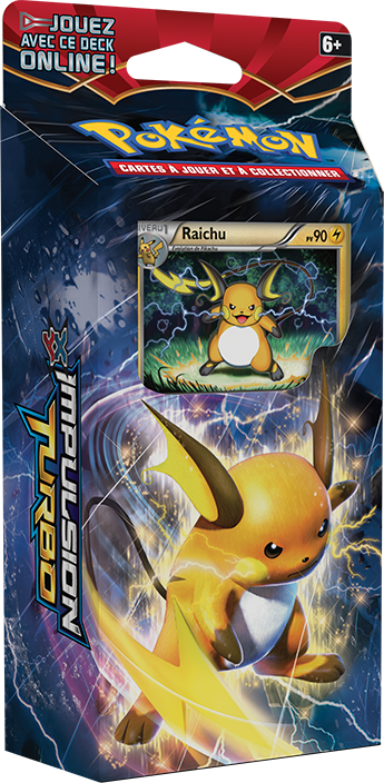 Pokémon XY: Impulsion Turbo - Raichu Cover Transparent