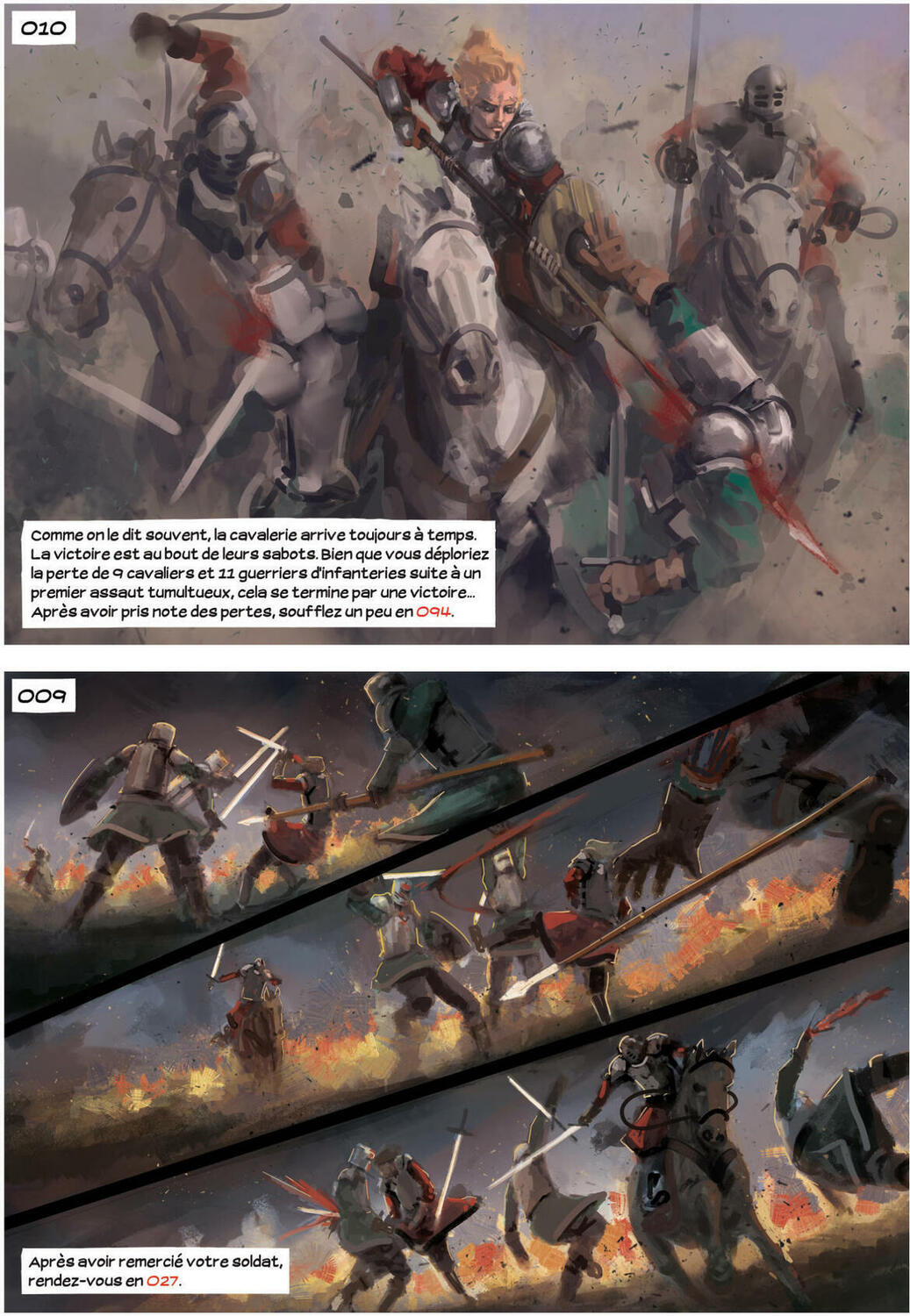 L'Obsidienne: La BD dont vous êtes le Héros Page