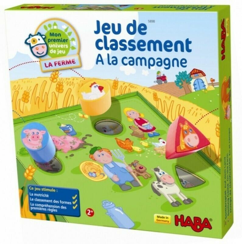 Jeu de Classement: A la Campagne Cover 3d