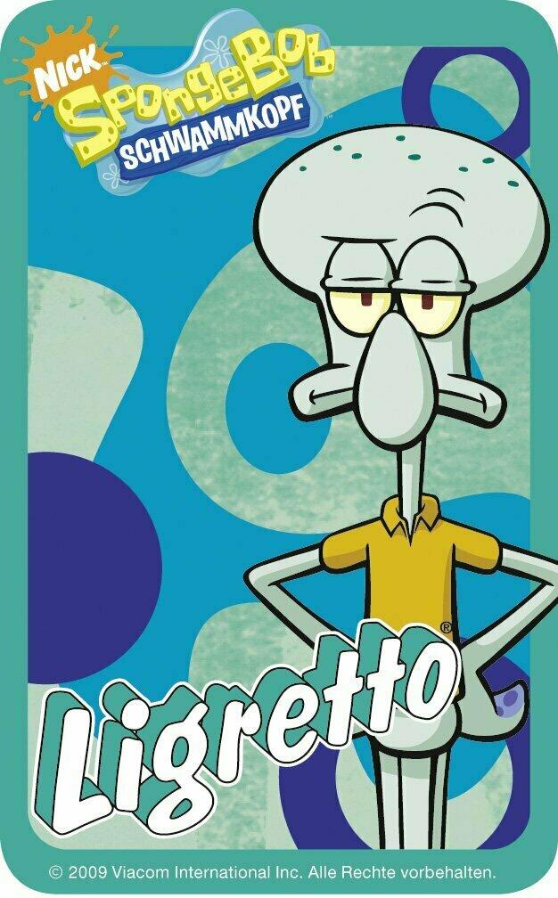 Ligretto: SpongeBob Carte