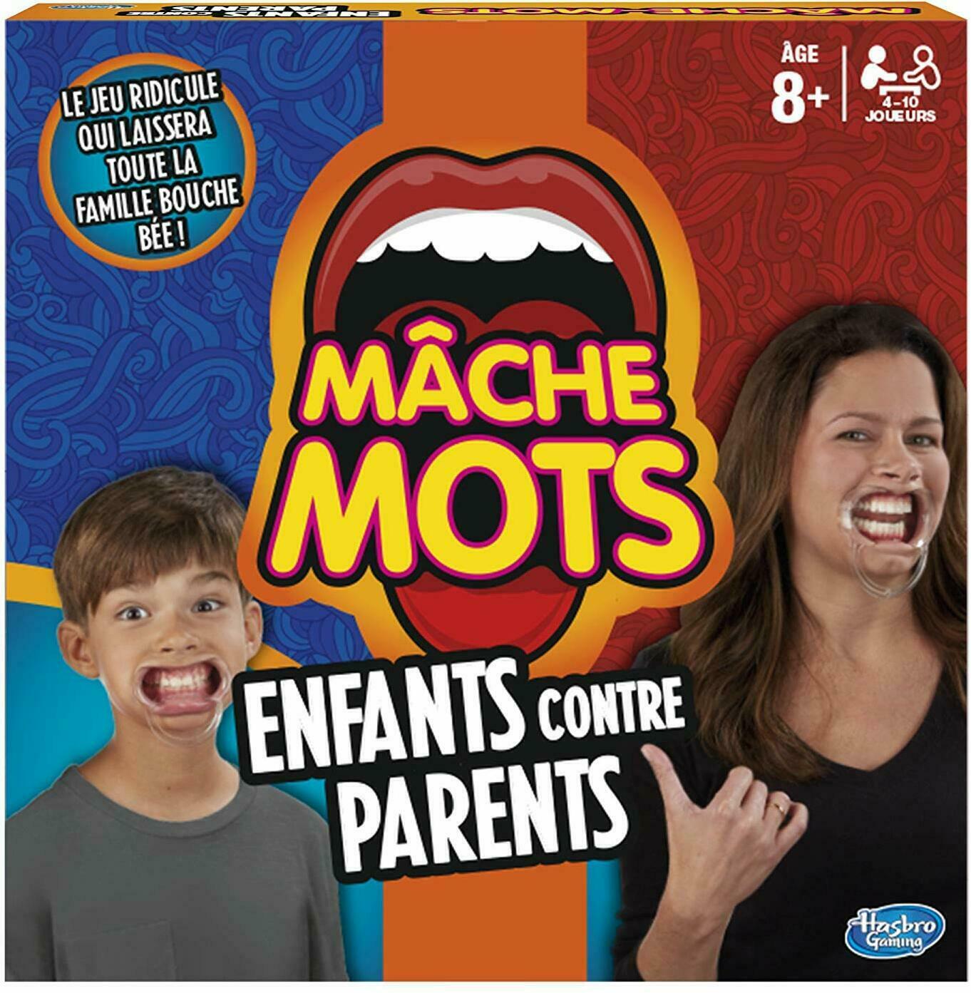 Mâche-Mots: Enfants Contre Parents Cover 3d