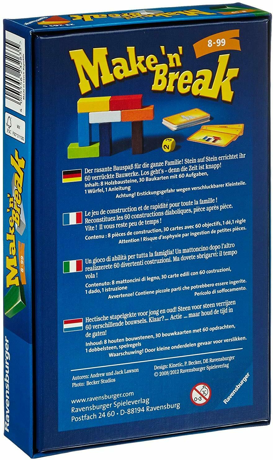 Make 'N' Break: Mini Back 3d