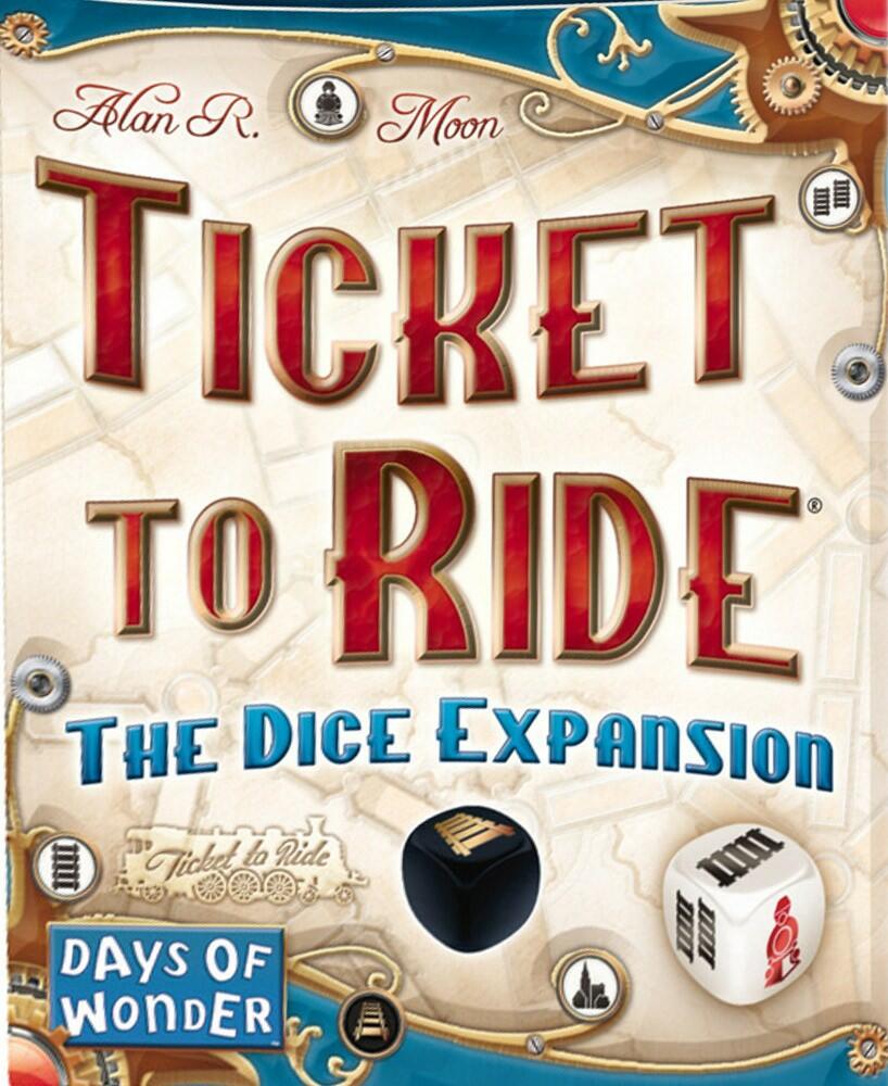 Les Aventuriers du Rail: The Dice Expansion Cover