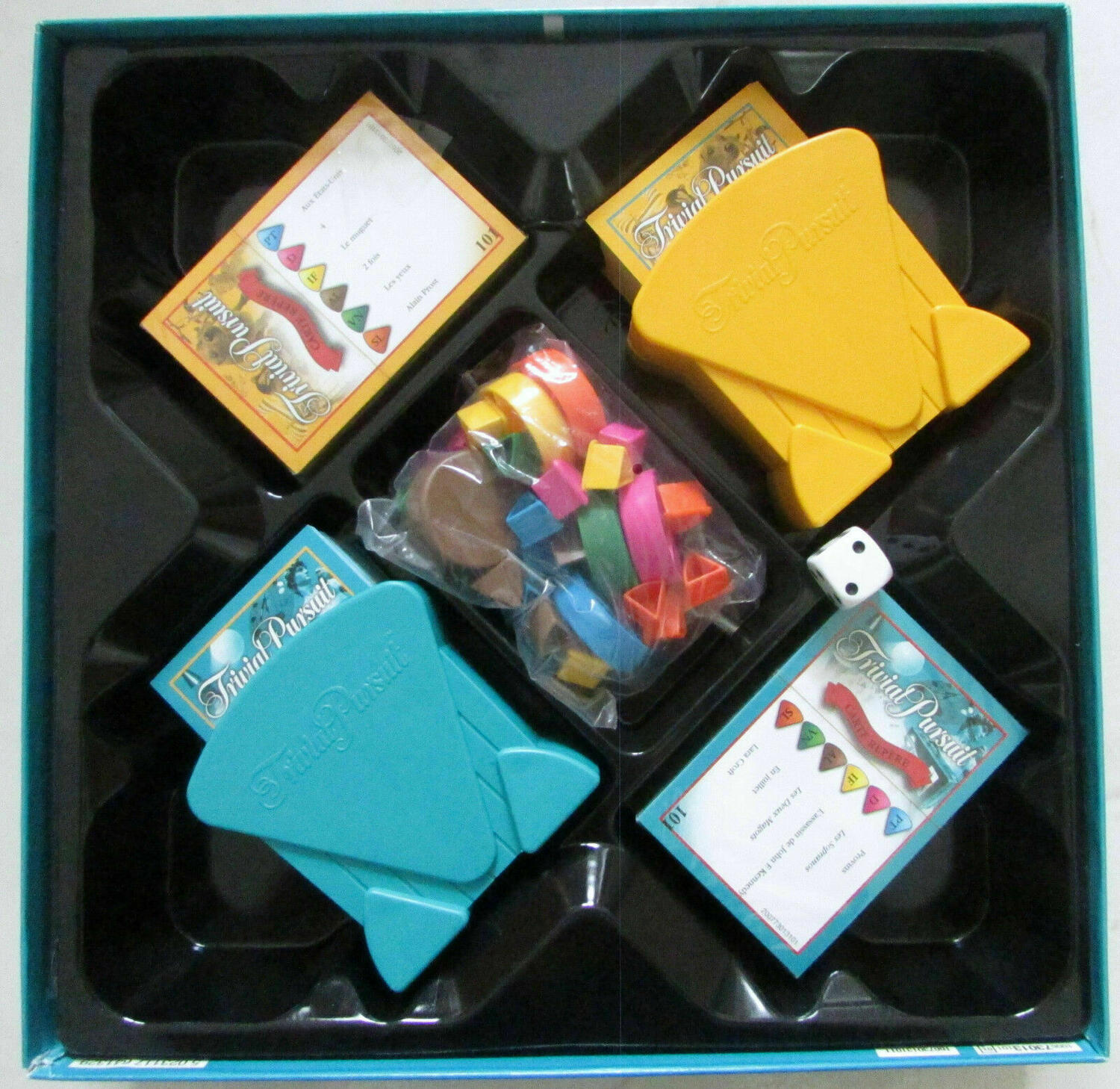 Trivial Pursuit: Édition Famille 2006 Contenu