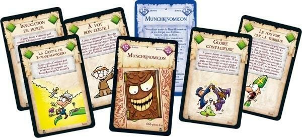 Munchkinomicon Cartes