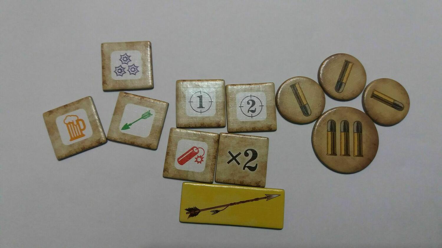 BANG! Le Jeu de Dés - Old Saloon Jetons