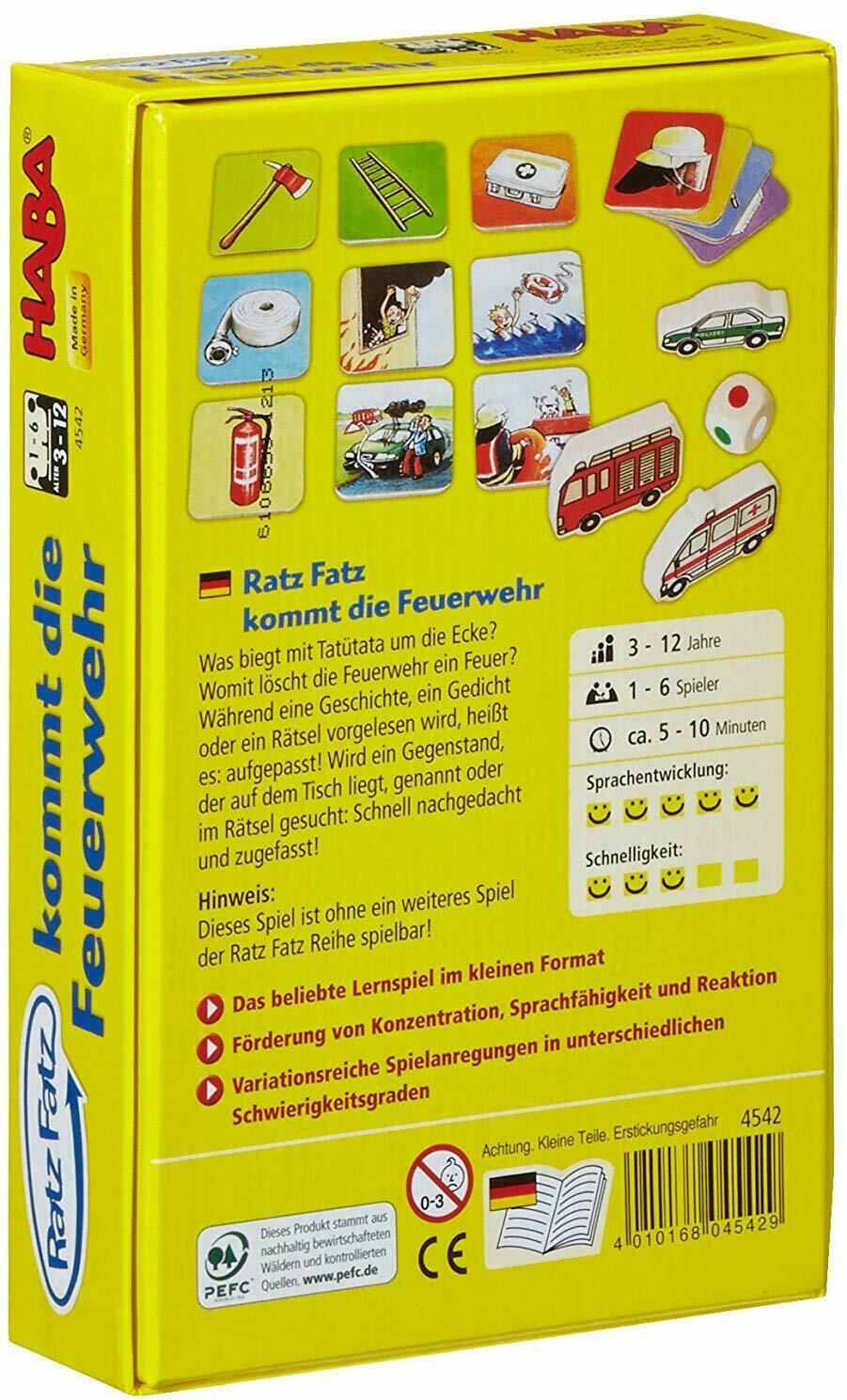 Ratz Fatz: Kommt die Feuerwehr Back 3d