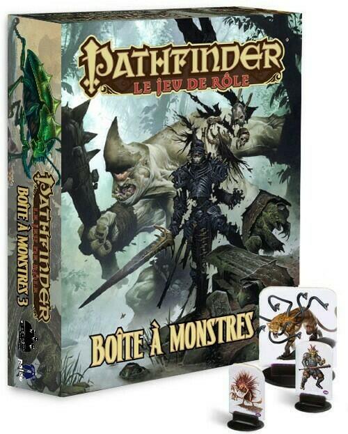 Pathfinder: Le Jeu de Rôle - Boîte à Monstres 3 Eclate