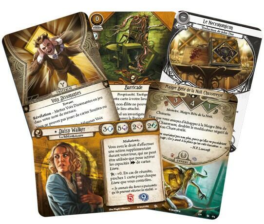 Horreur à Arkham: Le Jeu de Cartes Cartes