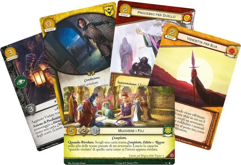 Le Trône de Fer: Le Jeu de Cartes - Calme sur Westeros Cartes