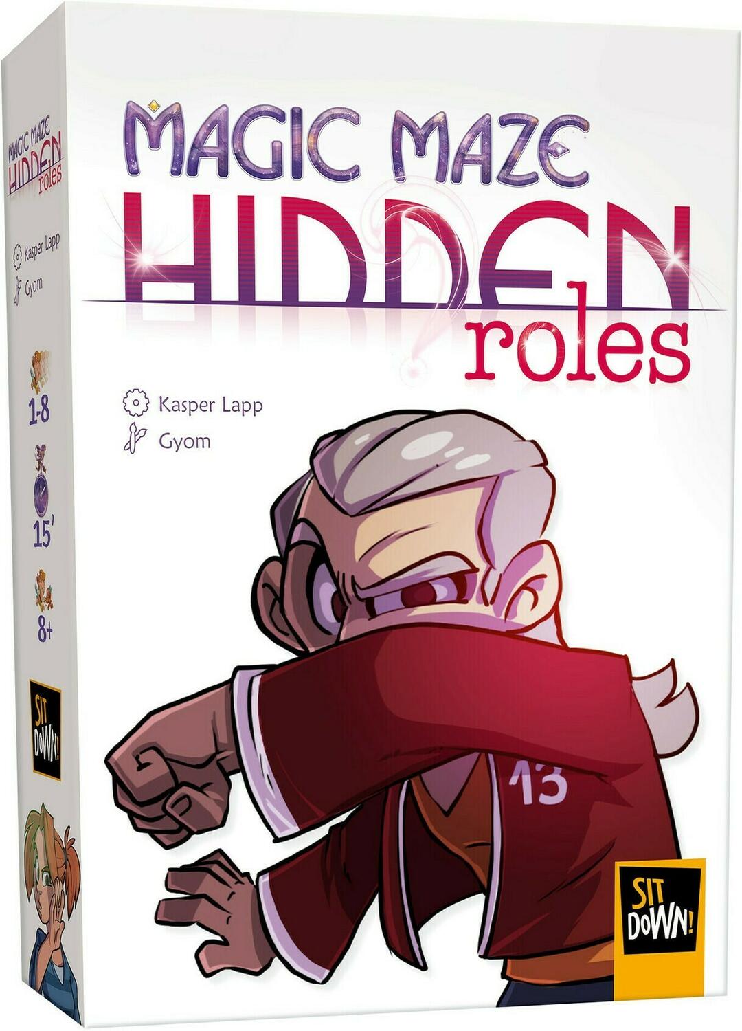 Magic Maze: Hidden Roles Cover 3d