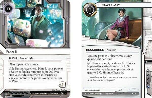 Android: Netrunner - Honneur et Profit Cartes