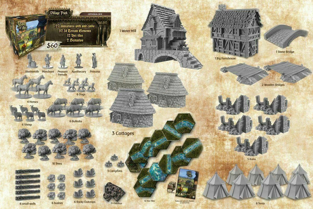 Time of Legends: Joan of Arc - Village Pack Eclate