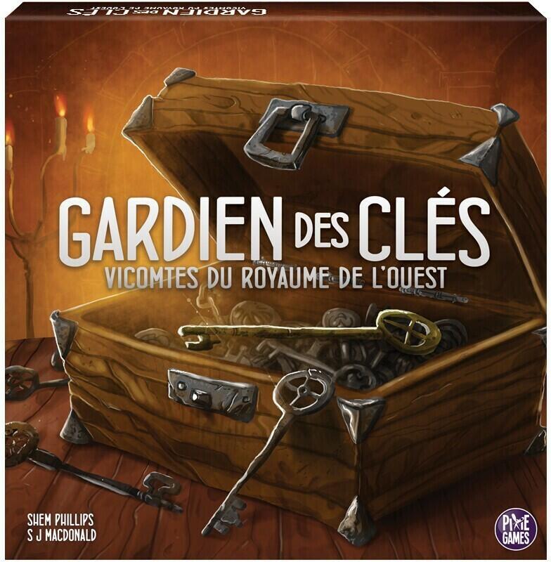 Vicomtes du Royaume de l'Ouest: Gardien des Clés Cover 3d