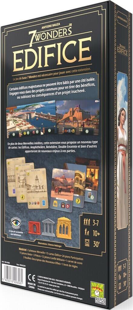 7 Wonders: Édifice Back 3d