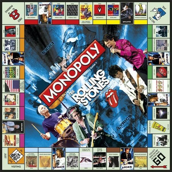 Monopoly: The Rolling Stones - Collector's Edition Plateau
