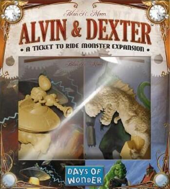 Les Aventuriers du Rail: Alvin & Dexter Cover