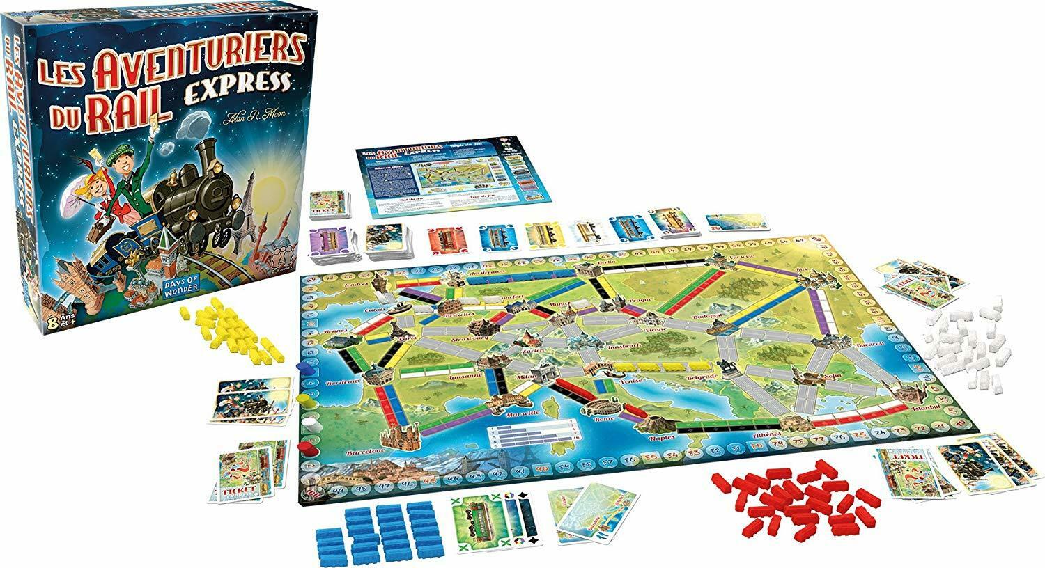 Les Aventuriers du Rail: Express Eclate