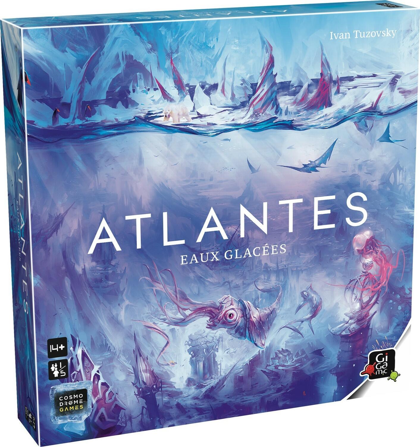 Atlantes: Eaux Glacées Cover 3d
