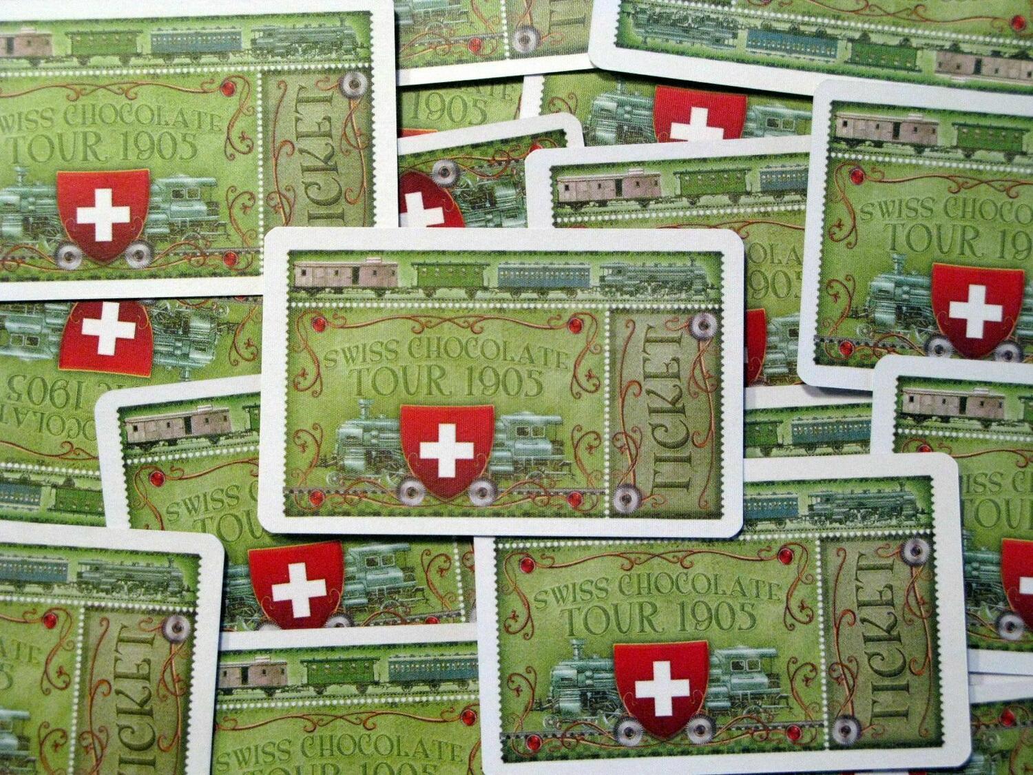 Les Aventuriers du Rail: Switzerland Cartes