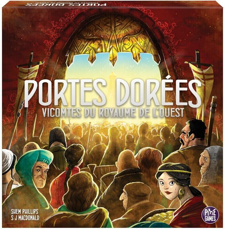 Vicomtes du Royaume de l'Ouest: Portes Dorées Cover 3d
