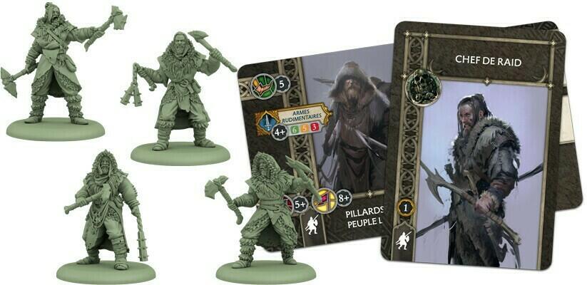 Le Trône de Fer: Le Jeu de Figurines - Pillards du Peuple Libre Eclate