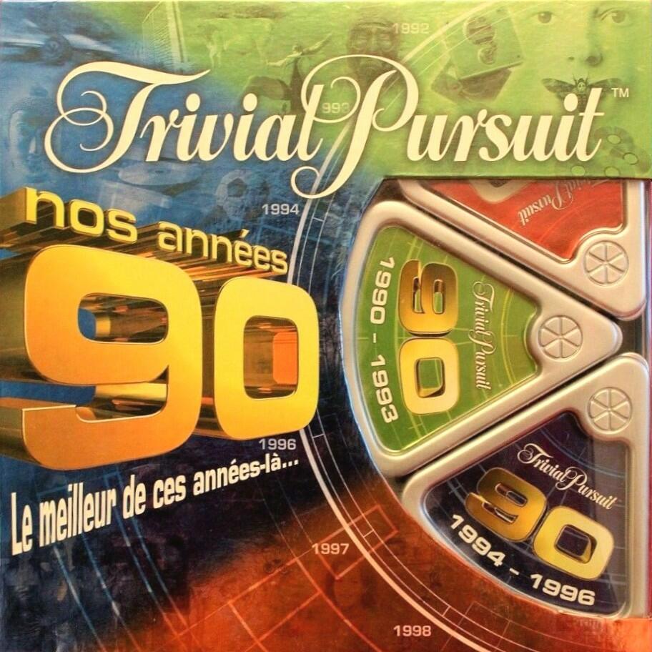 Trivial Pursuit: Nos Années 90 Cover
