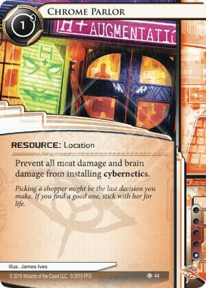 Android: Netrunner - La Cité de Chrome Carte