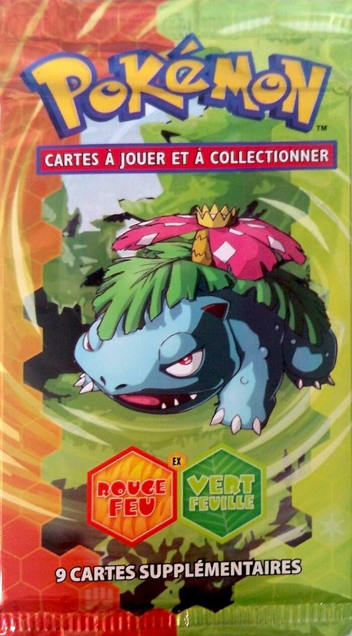 Pokémon: EX - Rouge Feu & Vert Feuille - Booster Cover
