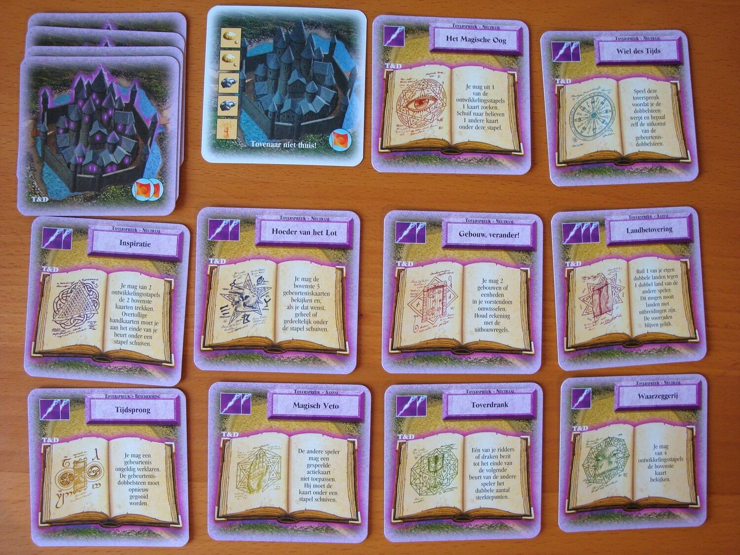 Les Colons de Catane: Jeu de Cartes - Magiciens & Dragons Cartes