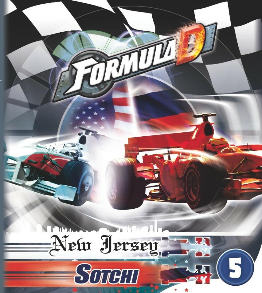Formula D: Circuits 5 - New Jersey & Sotchi Cover