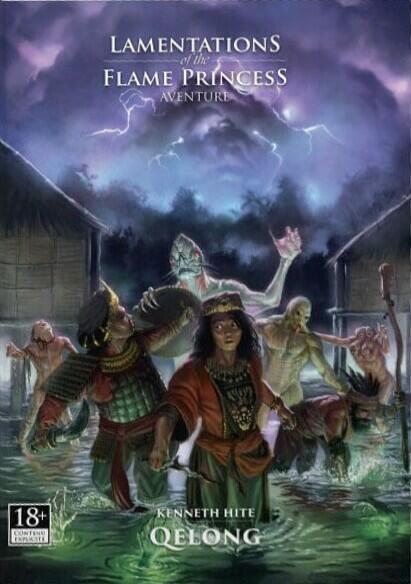 Lamentations of the Flame Princess: Qelong Cover