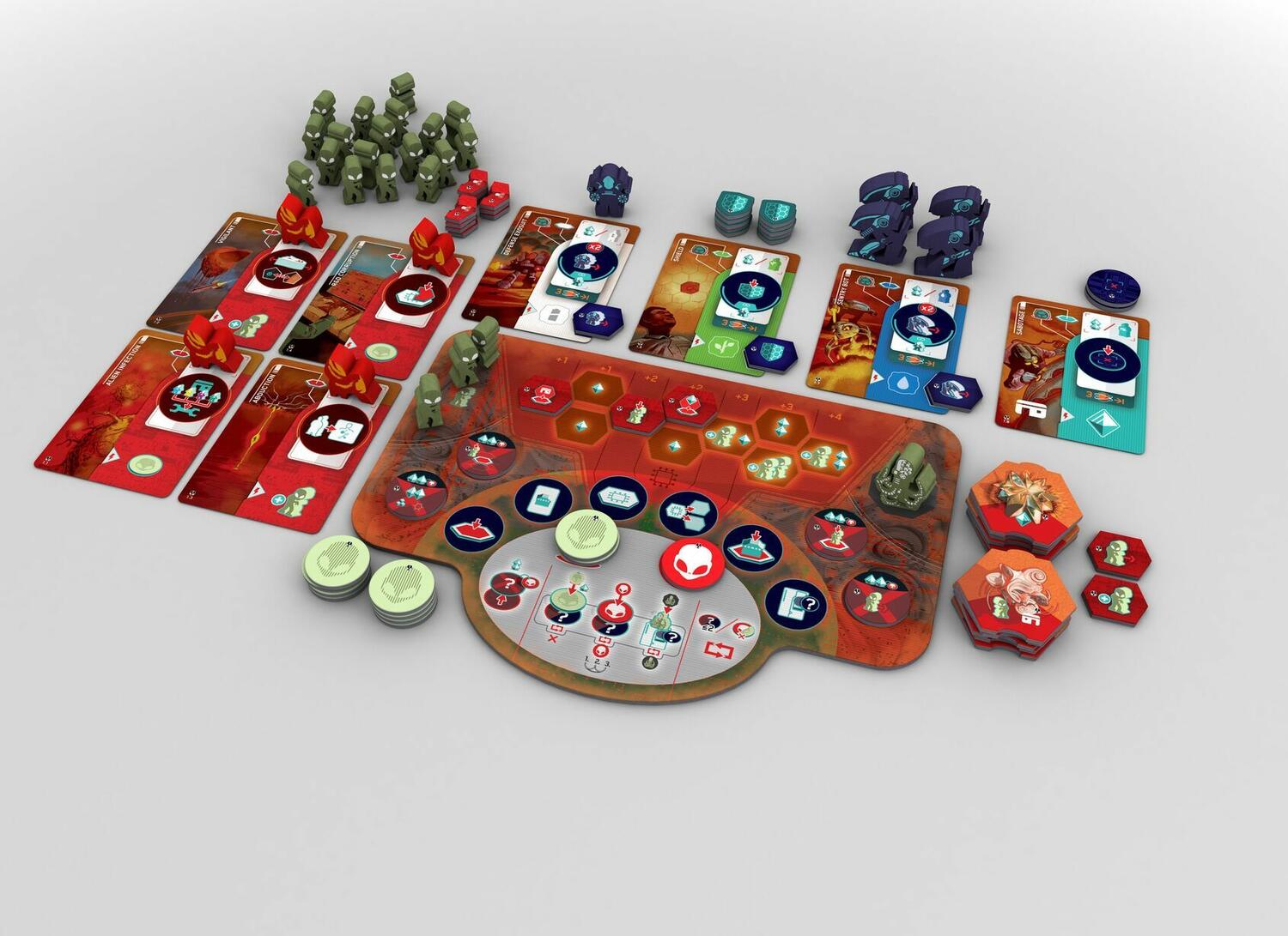 On Mars: Alien Invasion Eclate