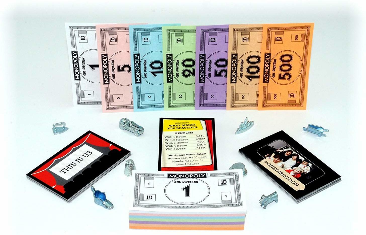 Monopoly: One Direction Billets