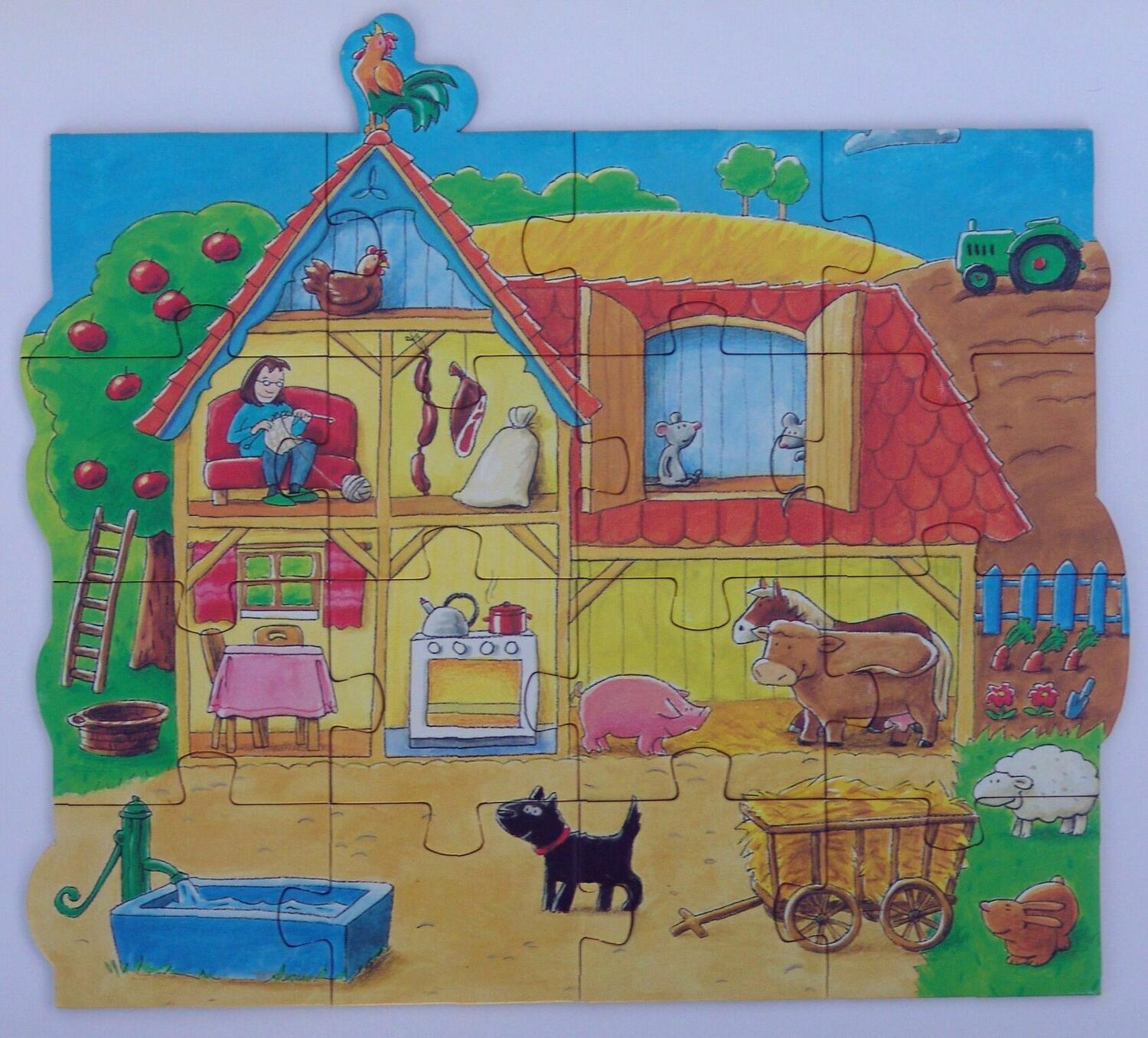 Spiel & Puzzle: Bauernhof Puzzle