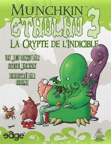 Munchkin: Cthulhu 3 - La Crypte de l’Indicible Cover