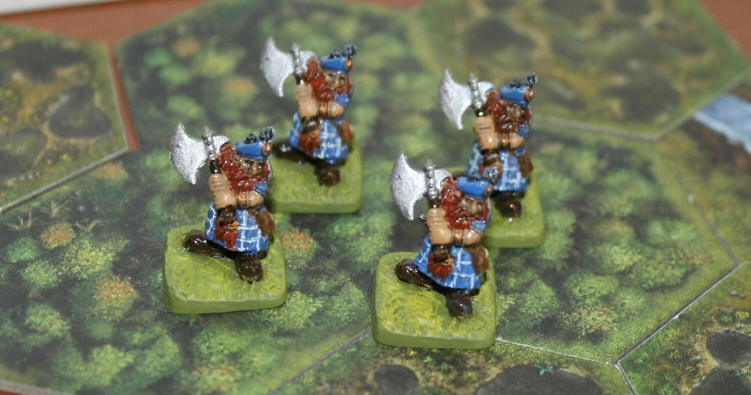 BattleLore: Bataillon Nain Figurines