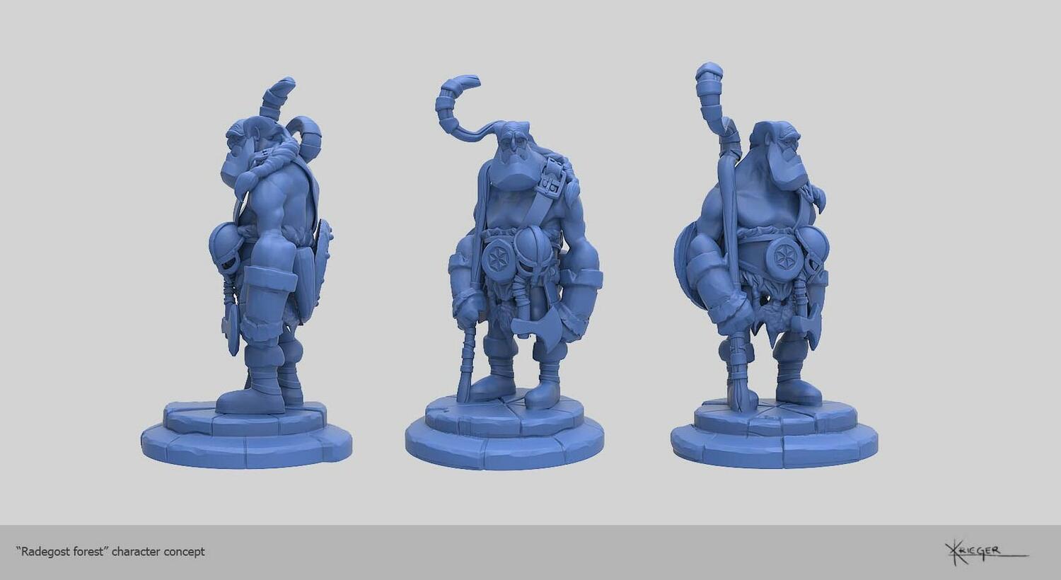 Forest of Radgost Figurines