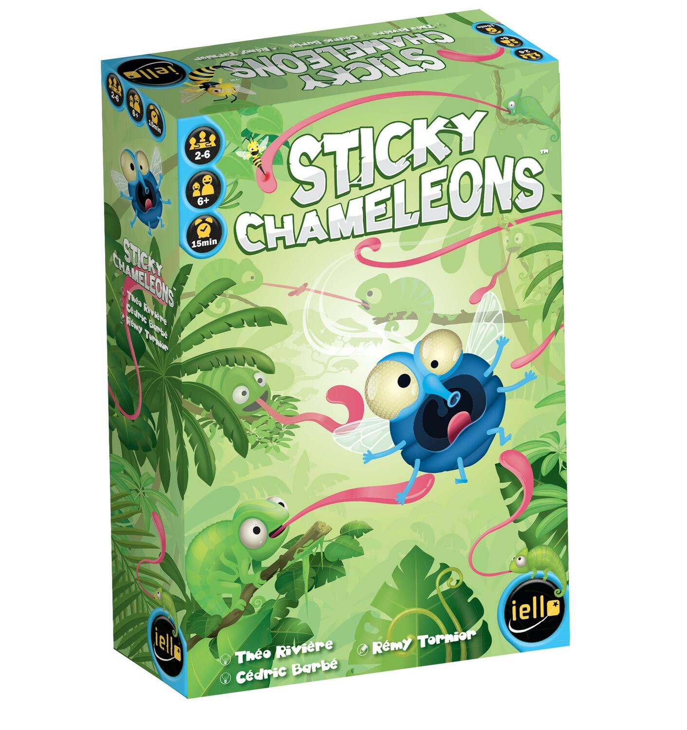 Sticky Chameleons Cover 3d