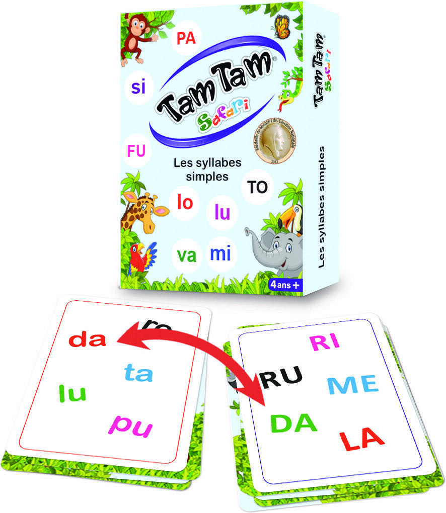 Tam Tam: Safari - Les Syllabes Simples Eclate