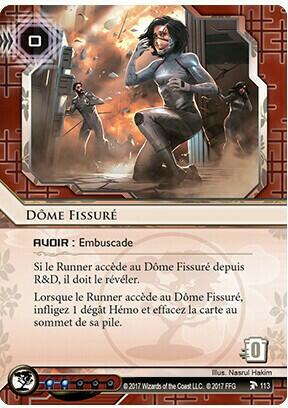Android: Netrunner - Poussière Écarlate Carte